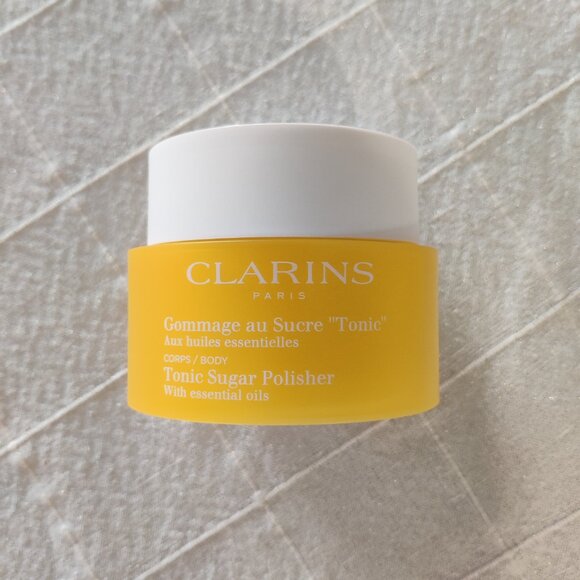 *NEW* CLARINS Tonic Sugar Polisher Body Scrub - Picture 2 of 6